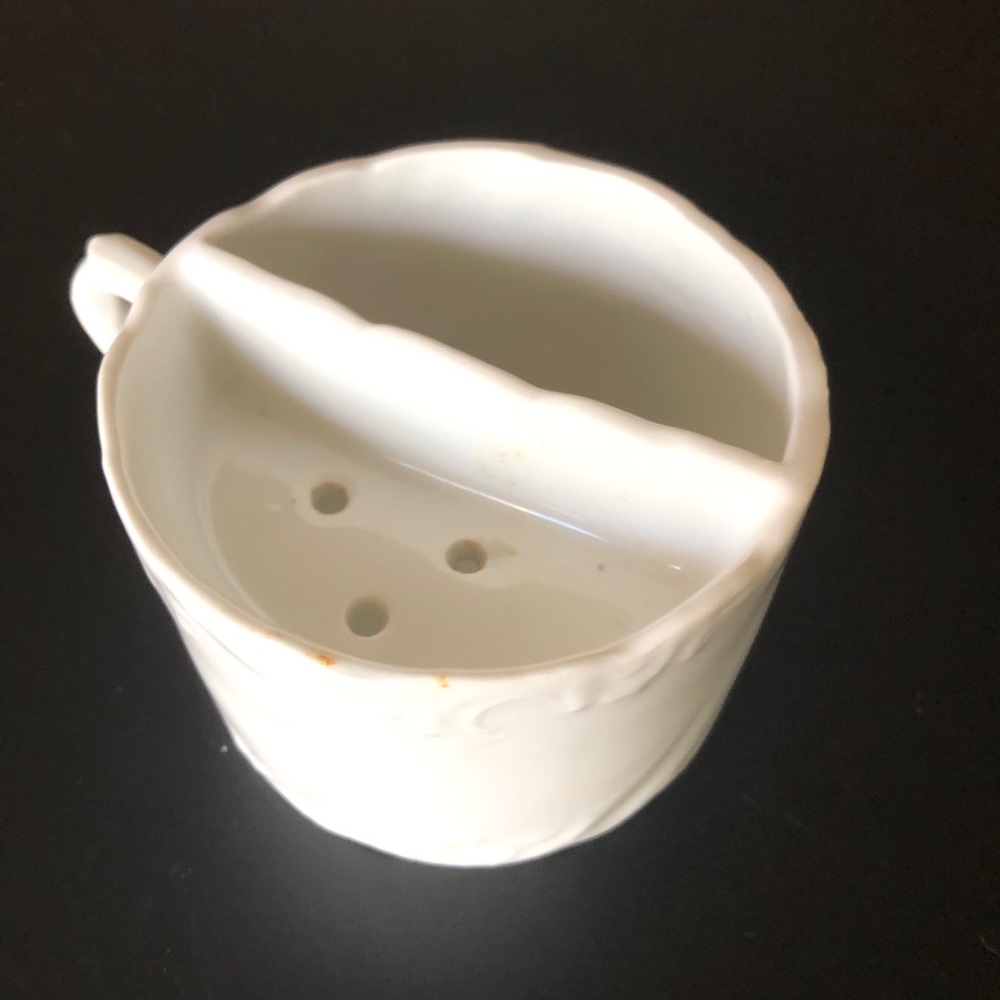 Vintage Tea Cup Designed with Strainer